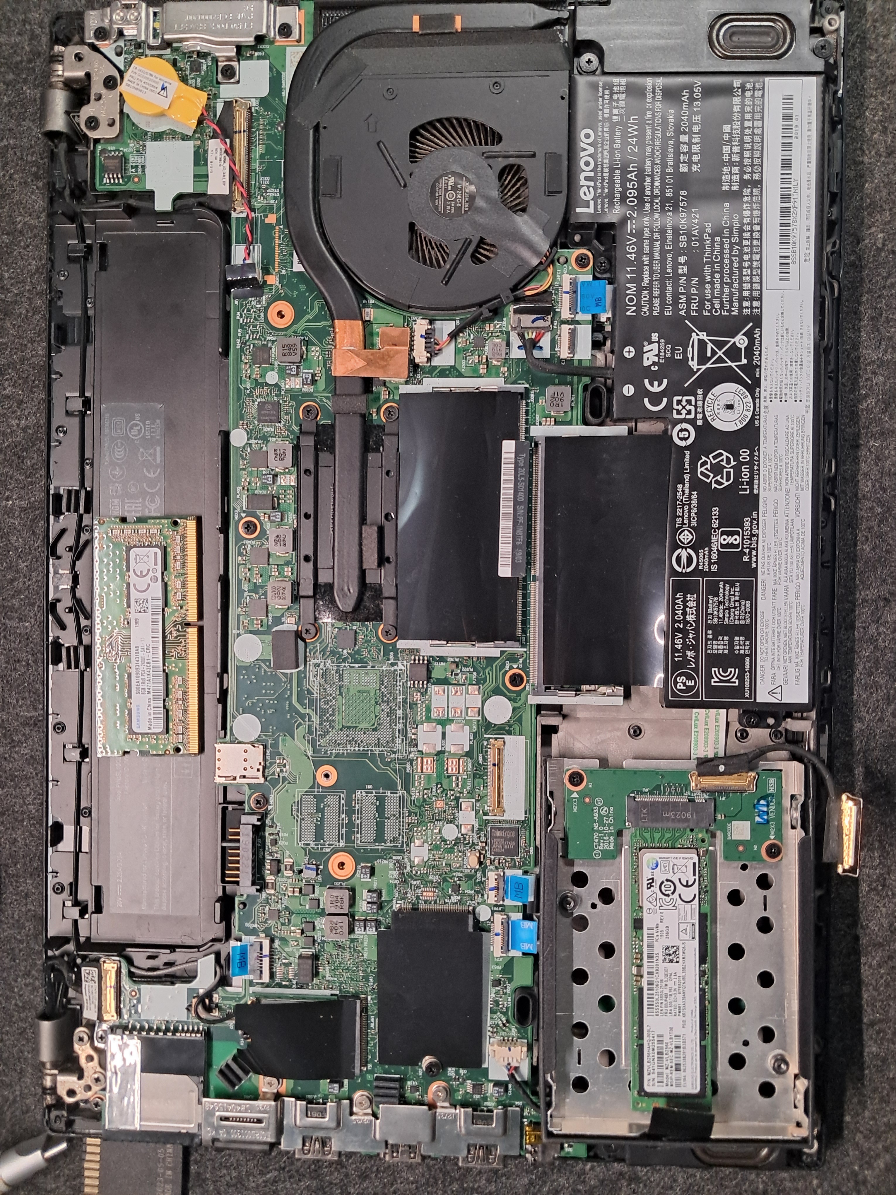 ThinkPad T480 donor parts